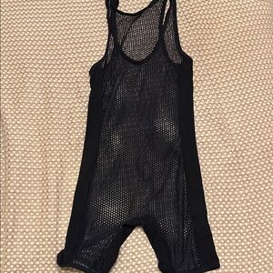 NWOT Go Softwear Hardcore  mesh singlet - black